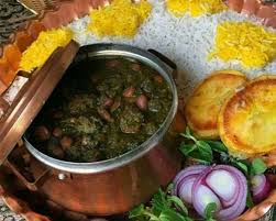 چلو خورش قورمه سبزی چلو خورش قورمه سبزی