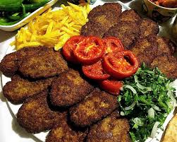 خوراک کتلت گوشت خوراک کتلت گوشت