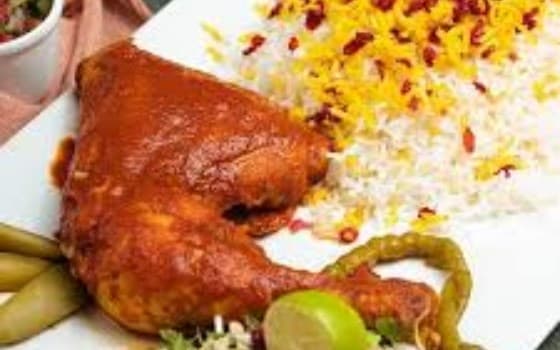 زرشک پلو با مرغ